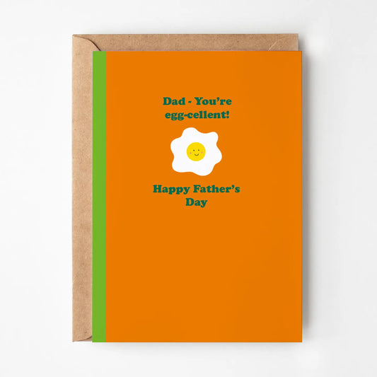 Egg-cellent Dad Card