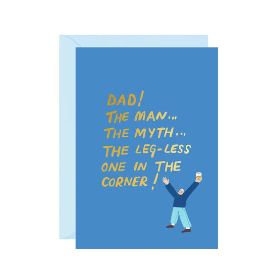 Legless Dad Card