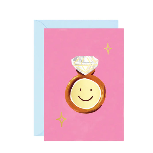 Smiley Ring Card