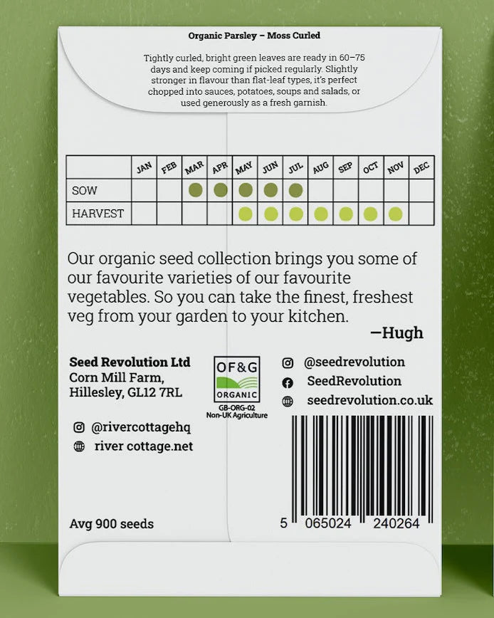 River Cottage Organic Seeds
