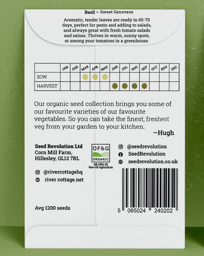 River Cottage Organic Seeds