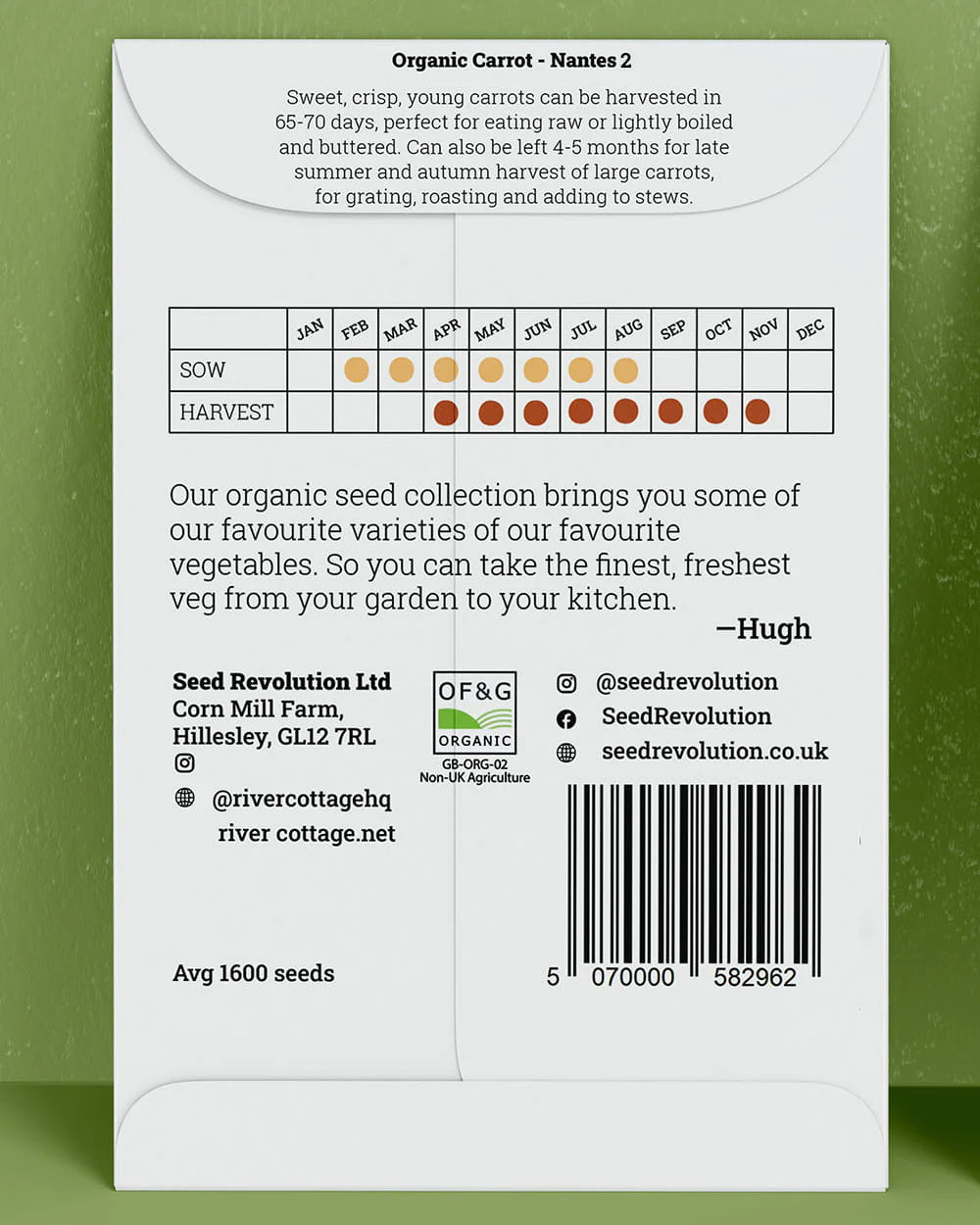 River Cottage Organic Seeds