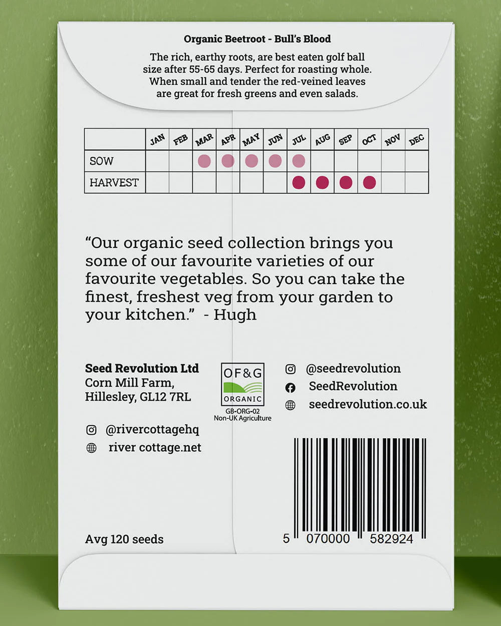 River Cottage Organic Seeds