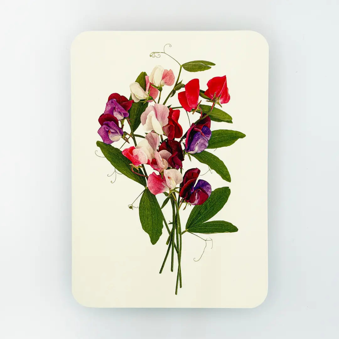 English Garden Flower Card