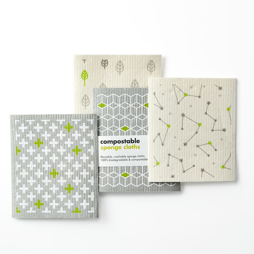 Compostable Sponge Cloth