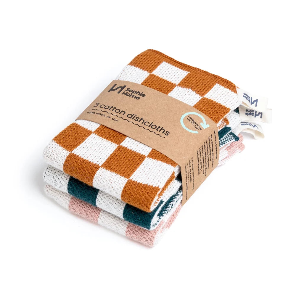 Cotton Reusable Dishcloths