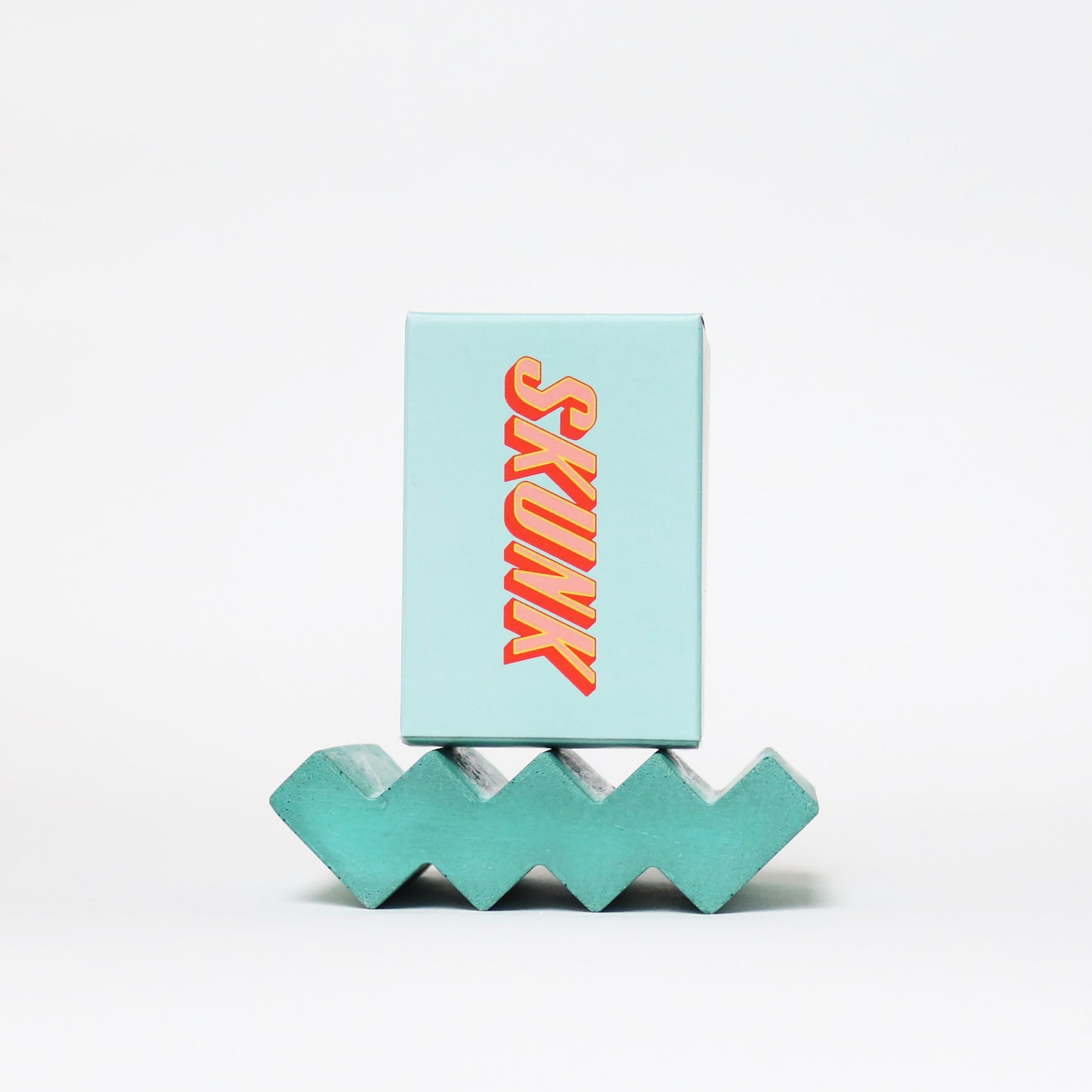 Concrete Zig Zag Soap Dish
