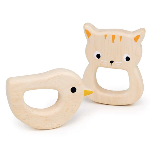 Bird & Kitten Teethers