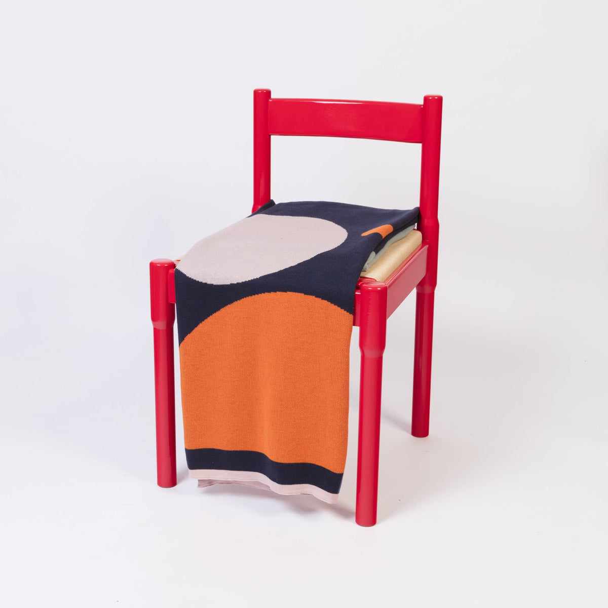 Cotton Knit Throw Blanket: Bleecker Multi