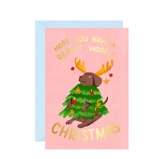 Woofly Christmas Card