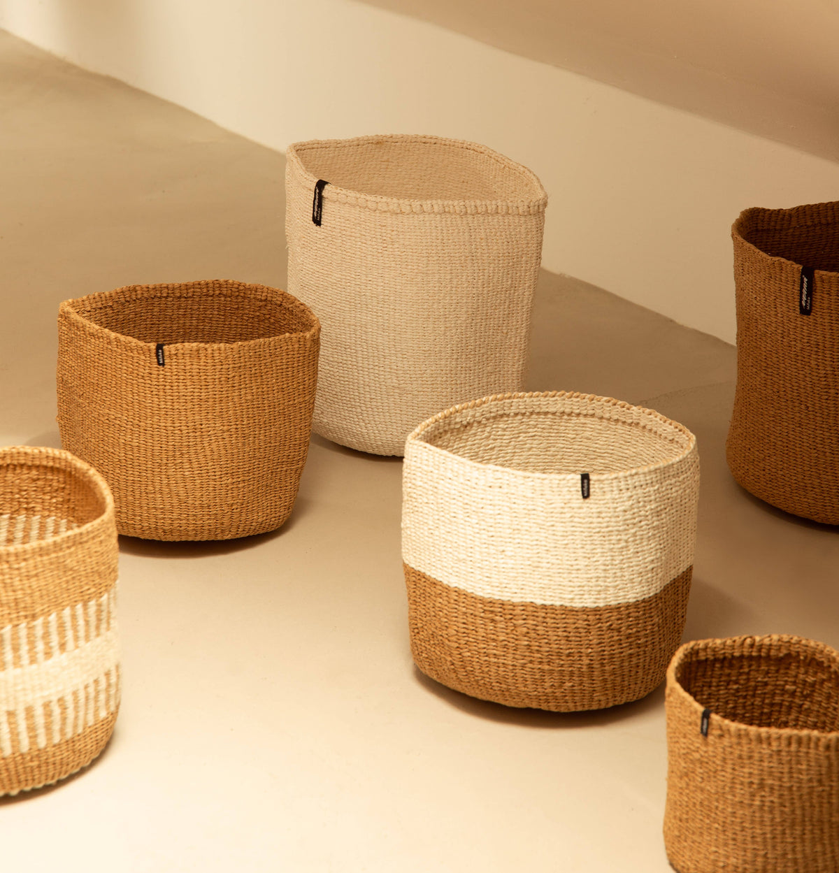 Kiondo basket | White M