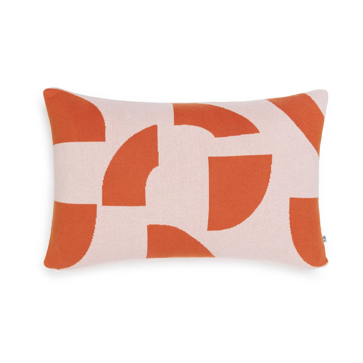 Cotton Knit Throw Pillow/Cushion Cover - Deko Pink