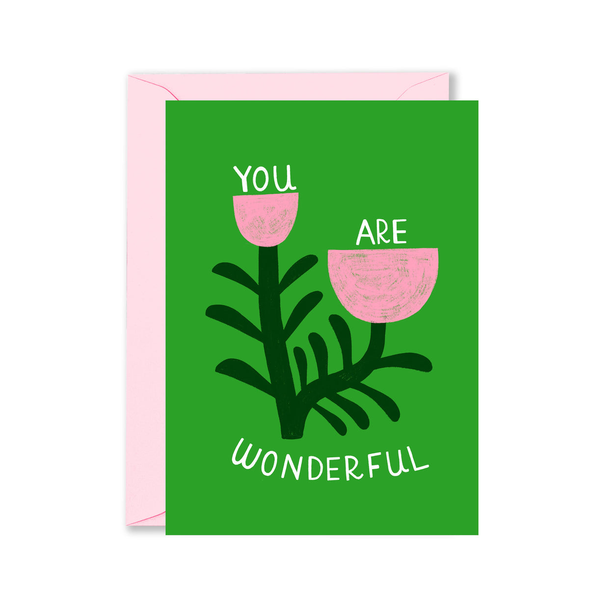You Are Wonderful - Mini Card