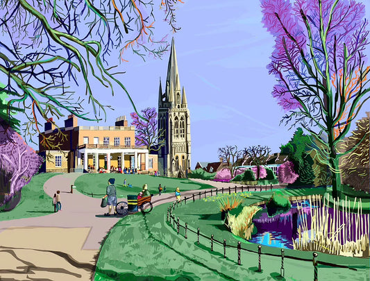 A3 Stoke Newington Print