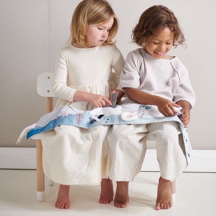 Snowy Friends Rag Book