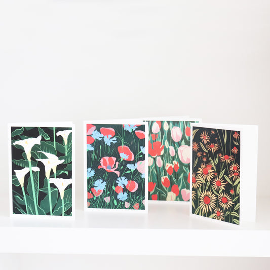 Flowers Greetings Card