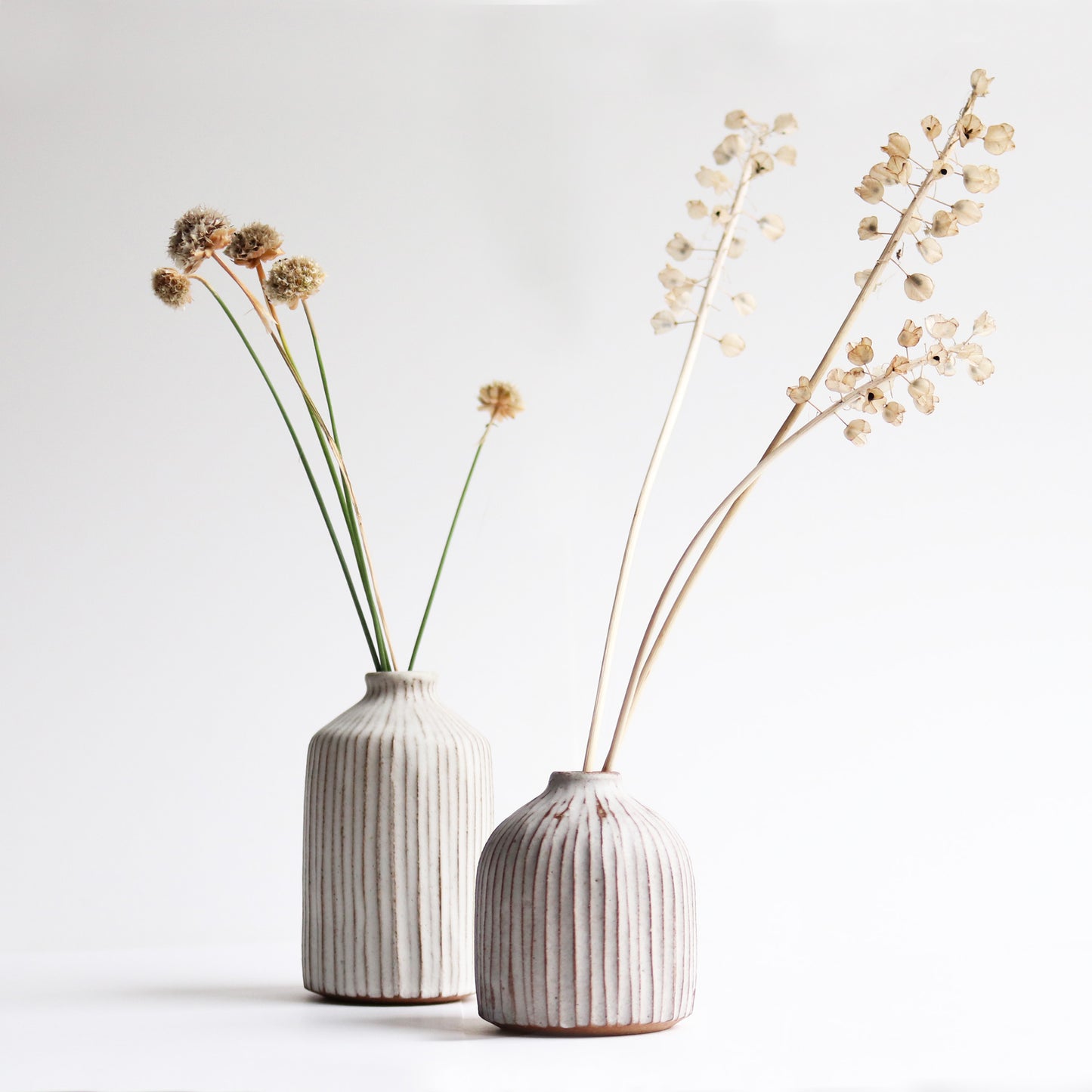 Fluted Bud Vase