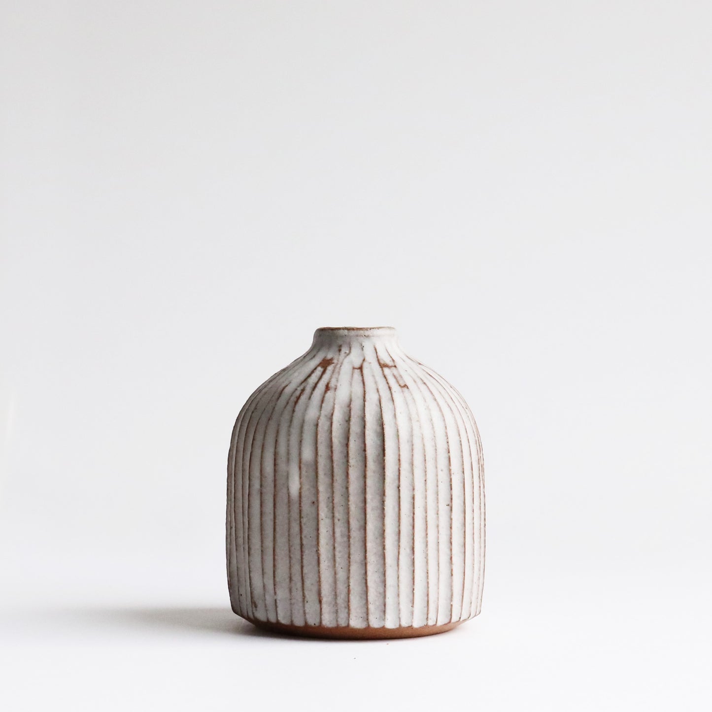 Fluted Bud Vase
