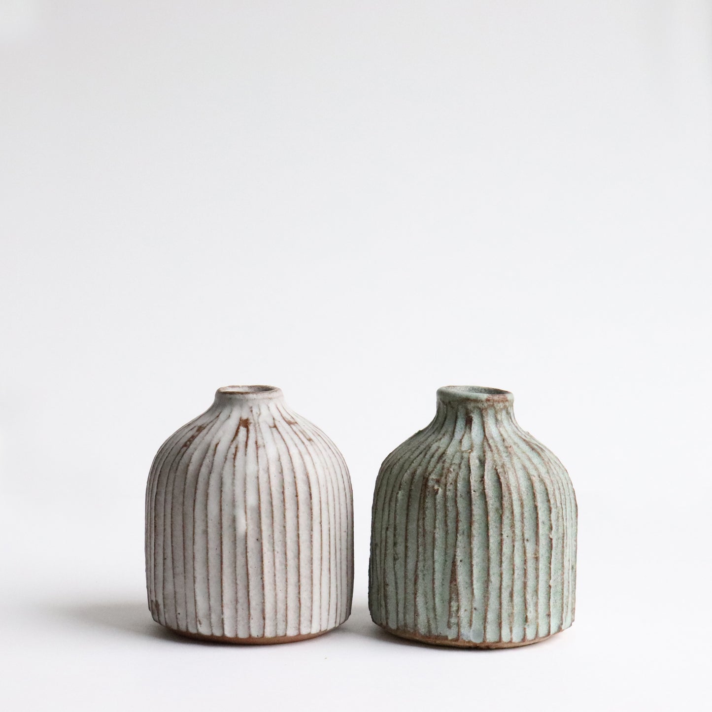 Fluted Bud Vase