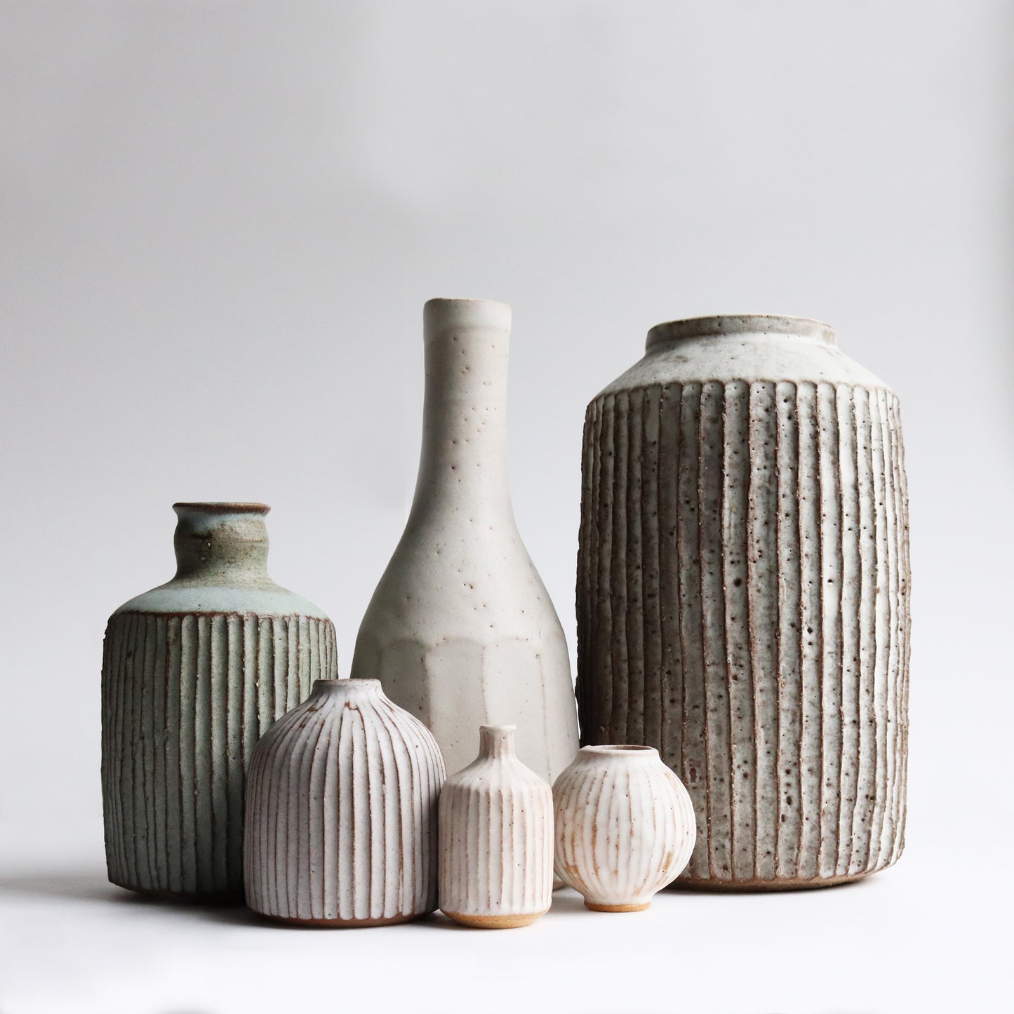Fluted Bud Vase