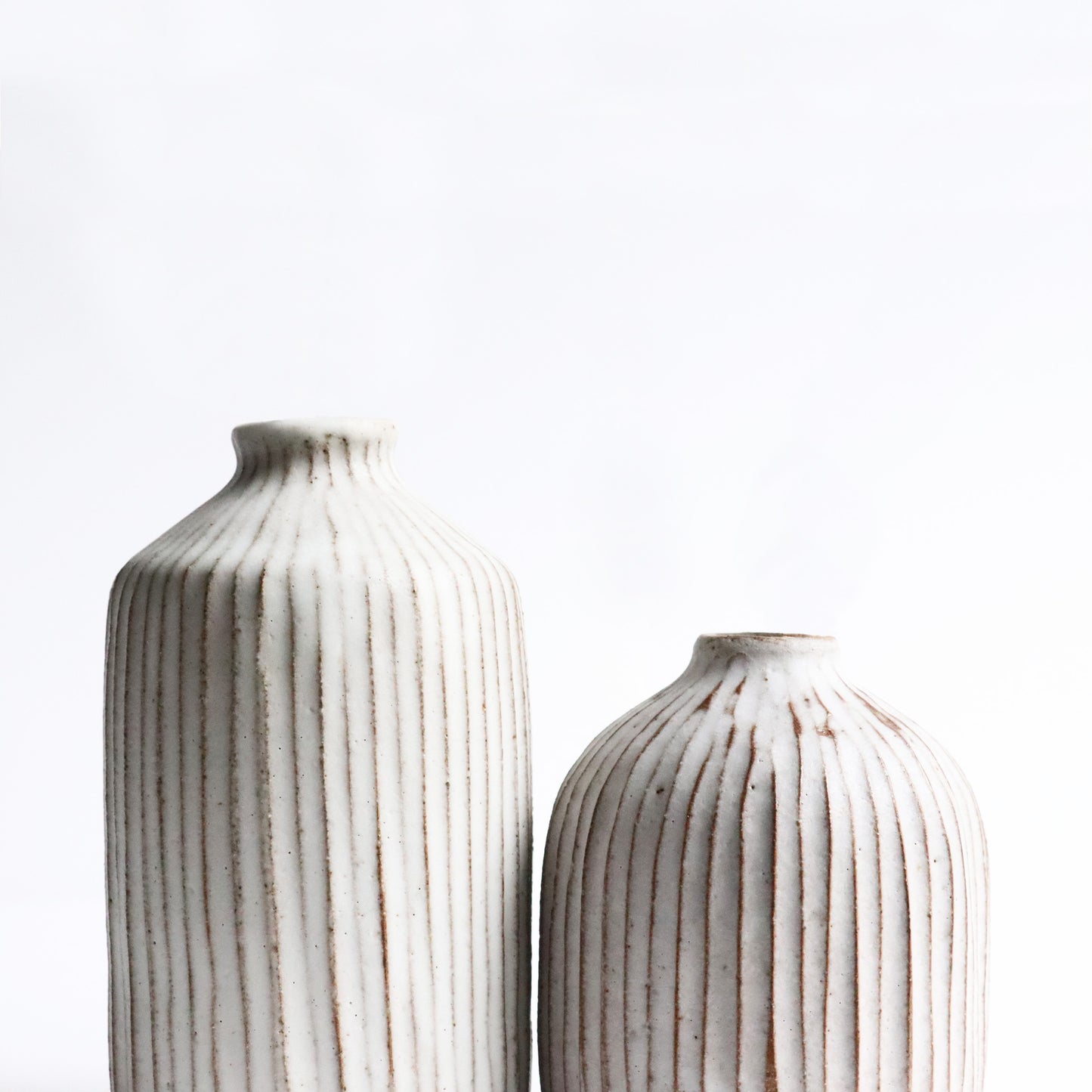 Fluted Bud Vase