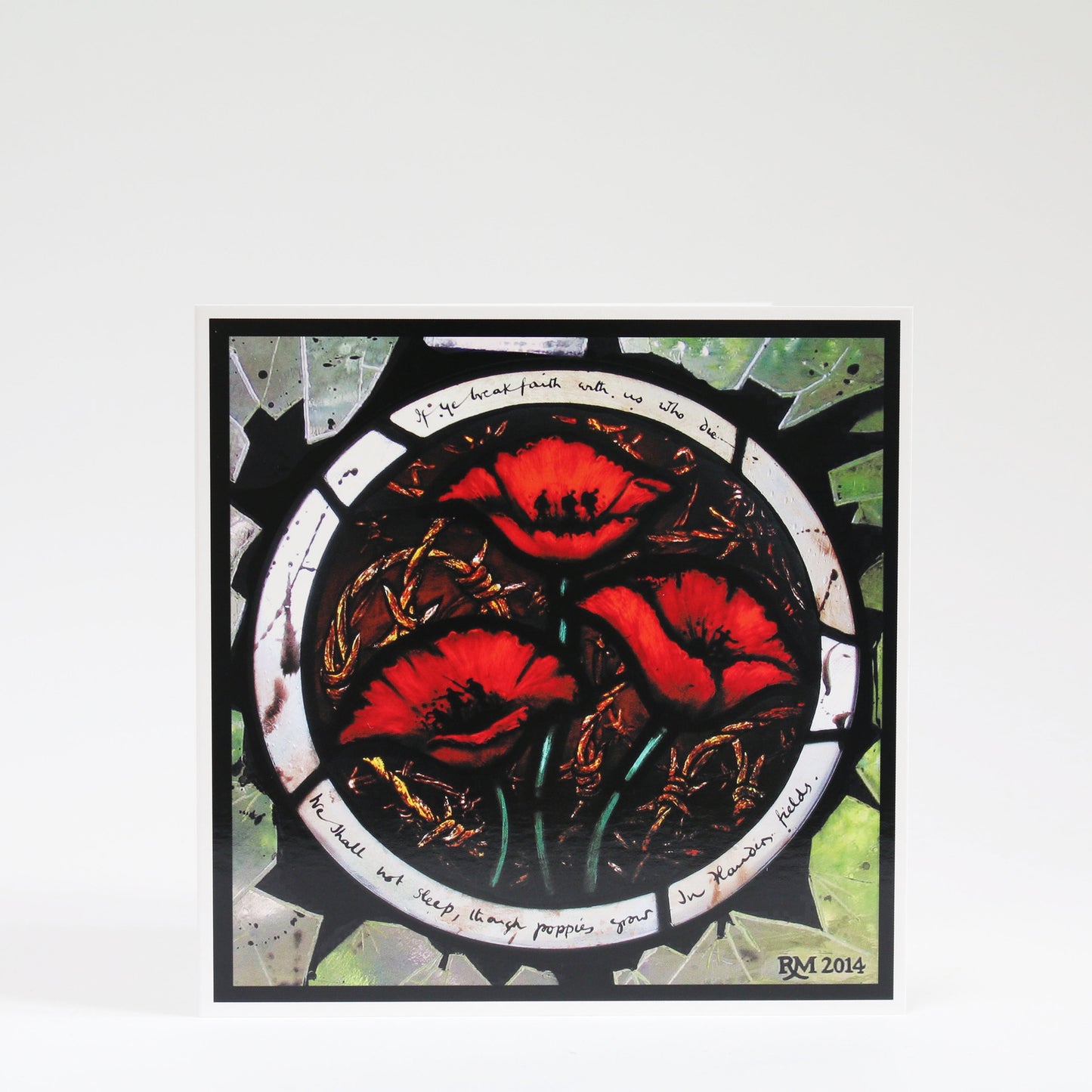 Stained Glass Greetings Cards