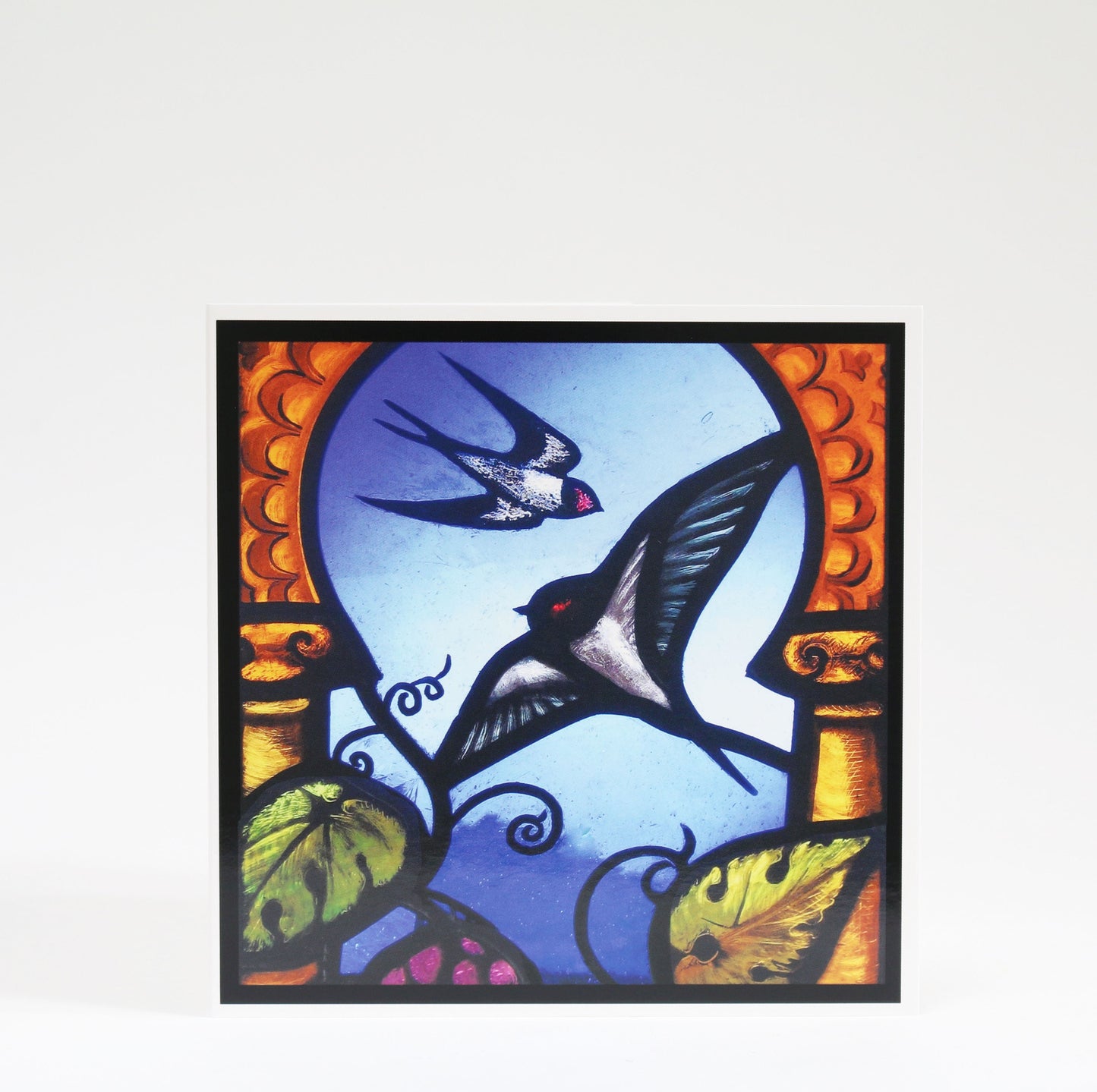 Stained Glass Greetings Cards