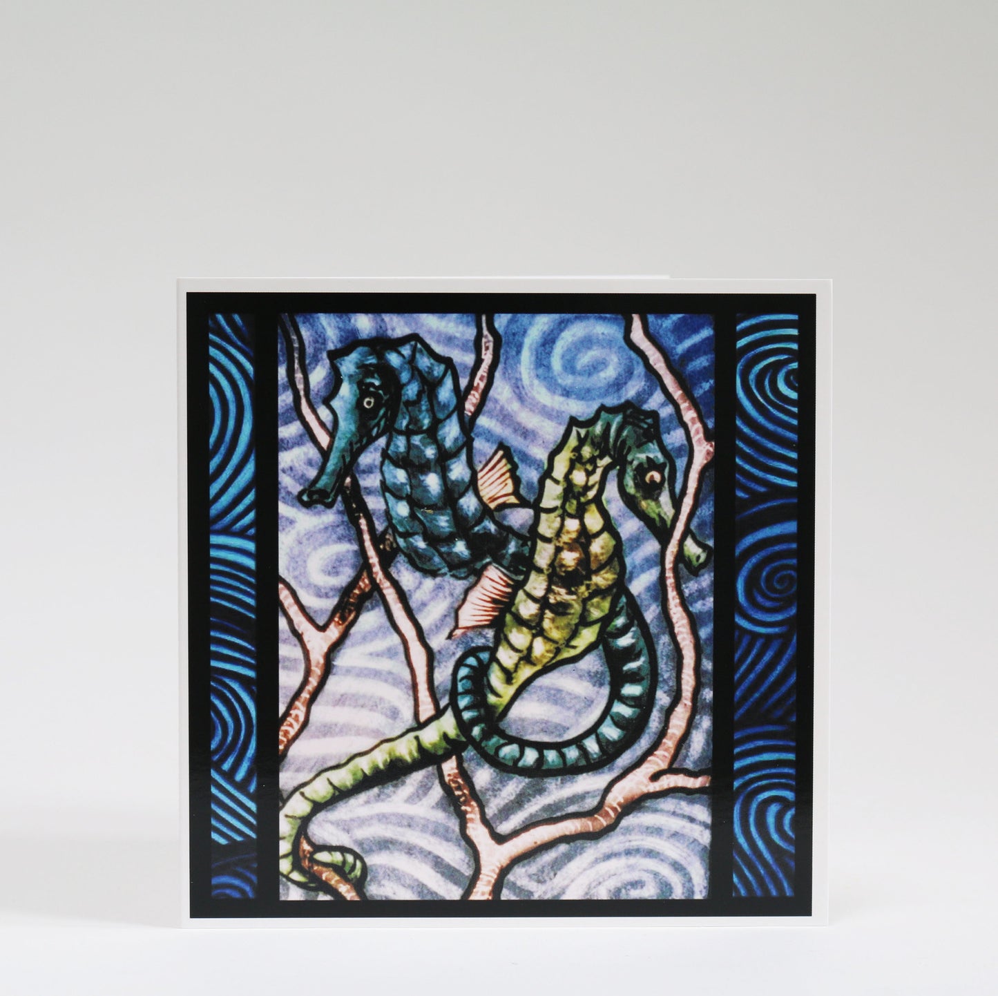 Stained Glass Greetings Cards