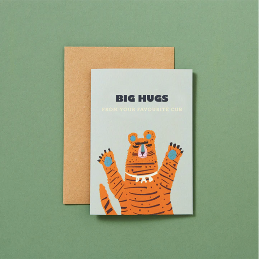 Big Hugs Cub Card