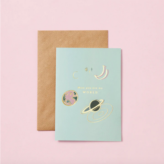 Mum You’re My World Card