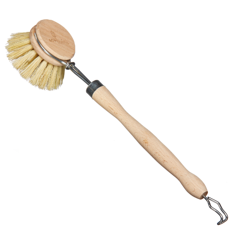 Wood & Metal Dish Brush