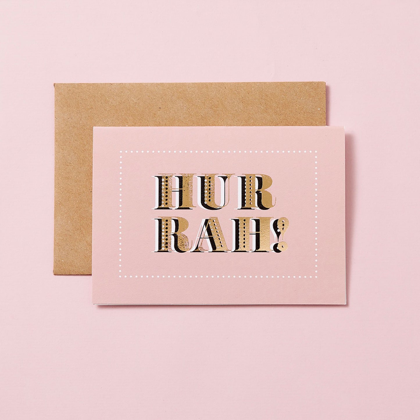 Hurrah! Greeting Card