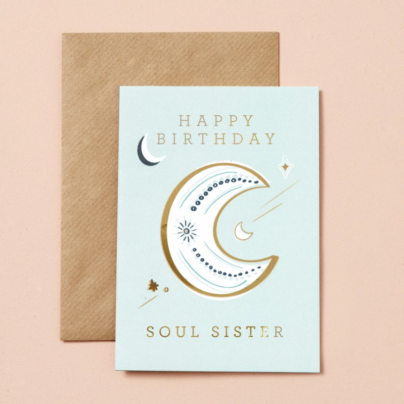 Happy Birthday Soul Sister Card