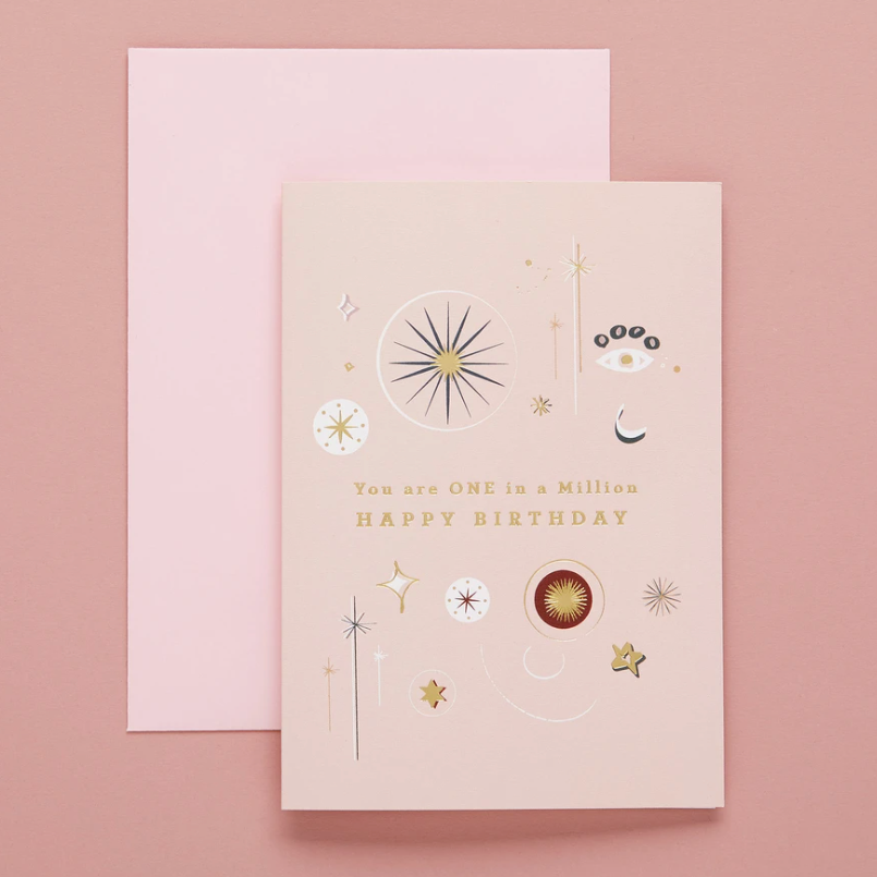 One in a Million Birthday Greeting Card