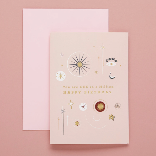One in a Million Birthday Greeting Card