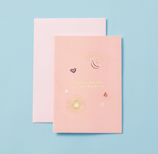 You Are My Sun You Are My Moon Card