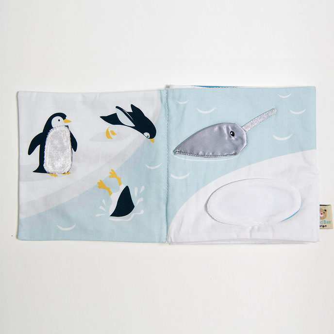 Snowy Friends Rag Book