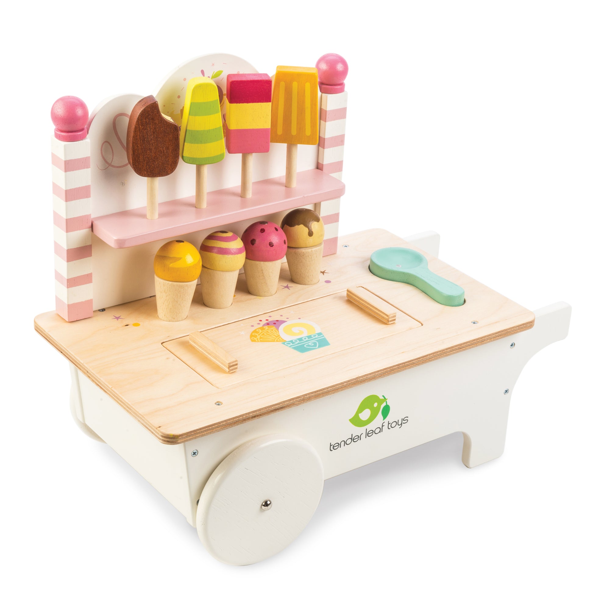 threadbear designs ice cream cart for ages 3 years and above 